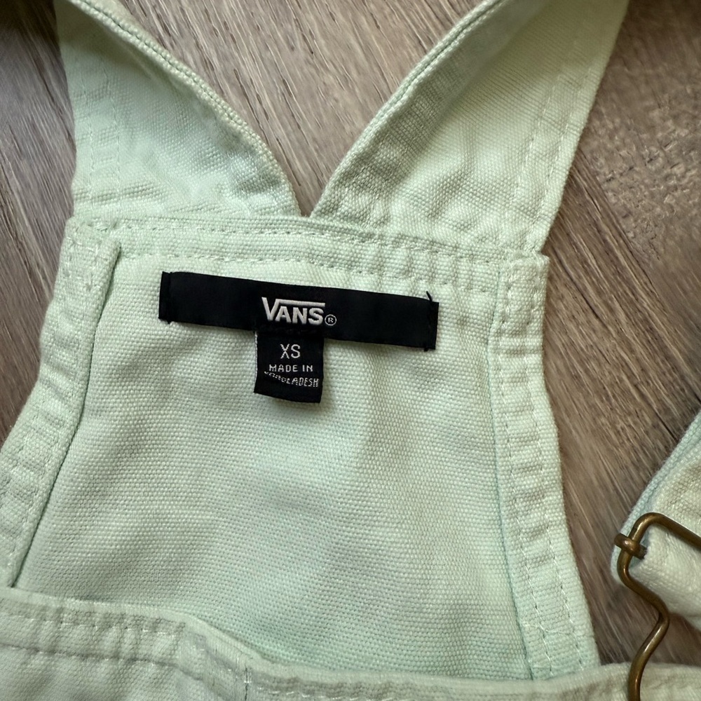 Womens Vans Ground Work Shortall Clearly Aqua XS - Picture 5 of 8